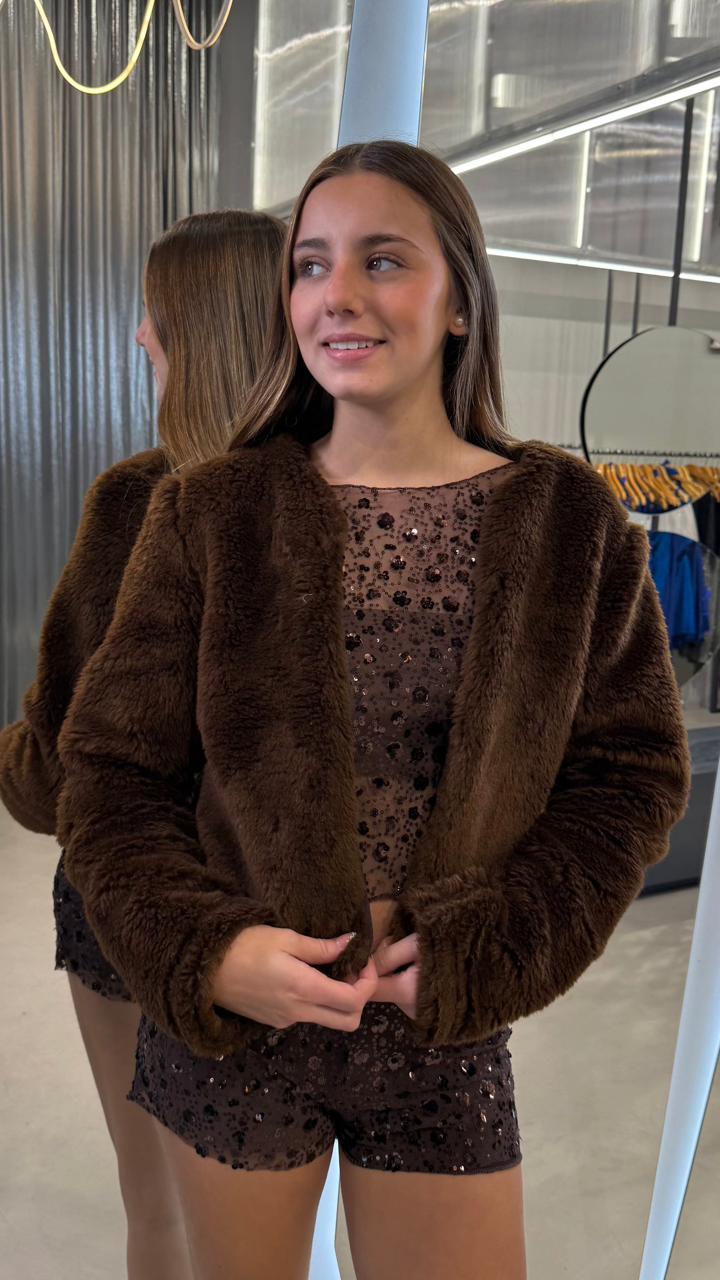 CHAQUETA PELUCHE