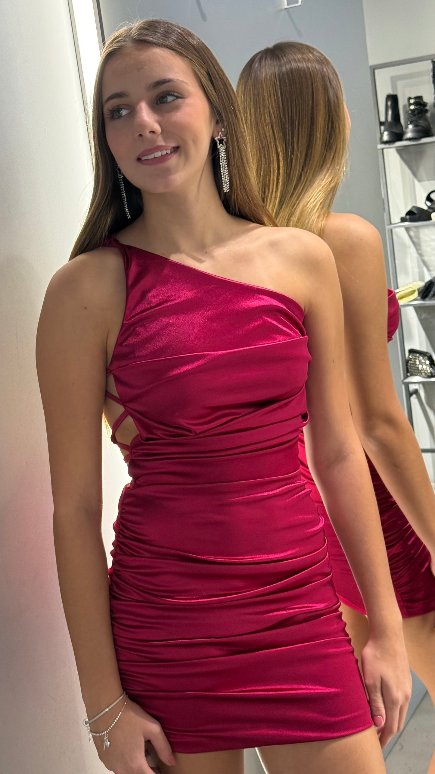 VESTIDO FRESA