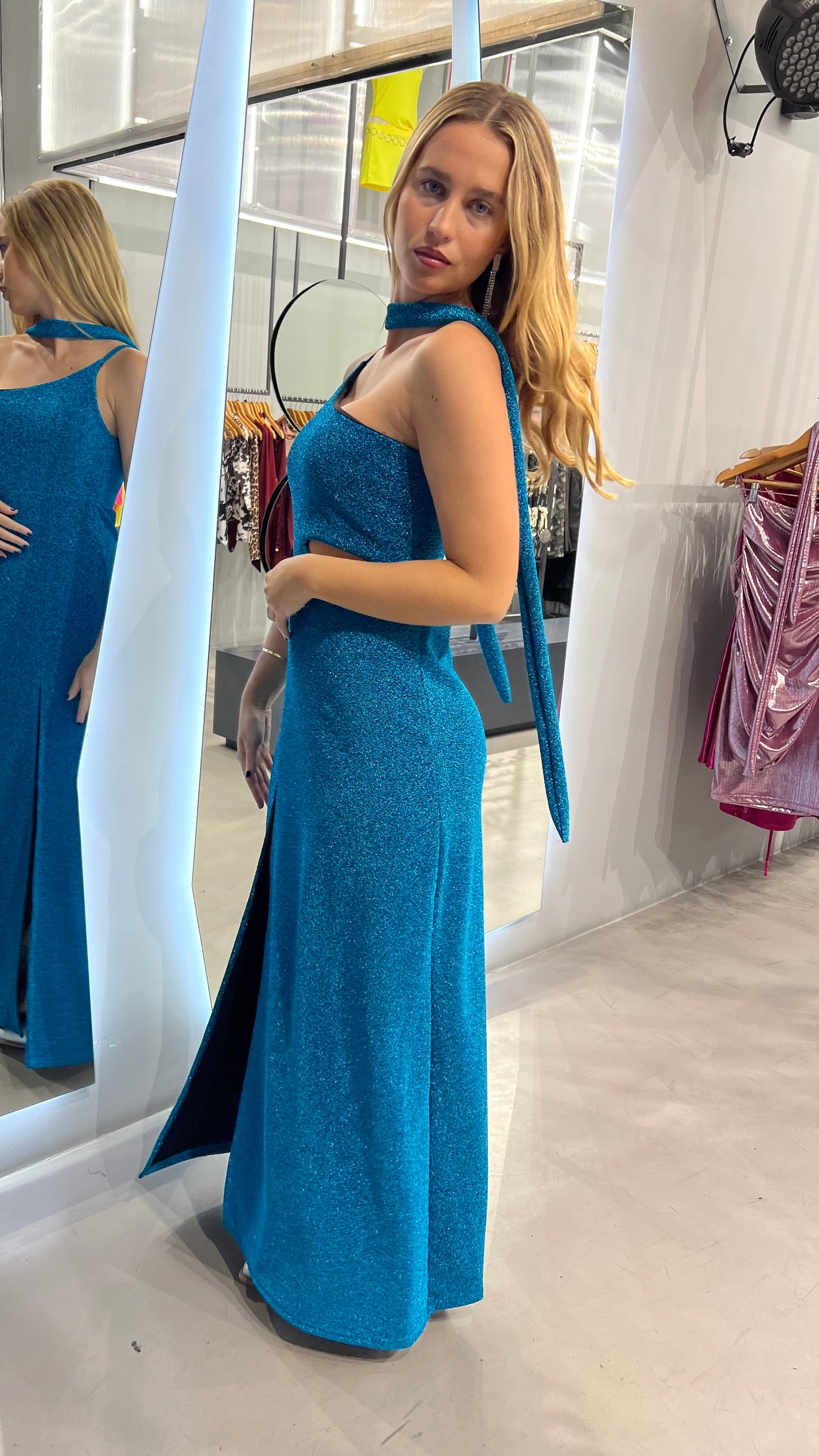 VESTIDO PISTACHO