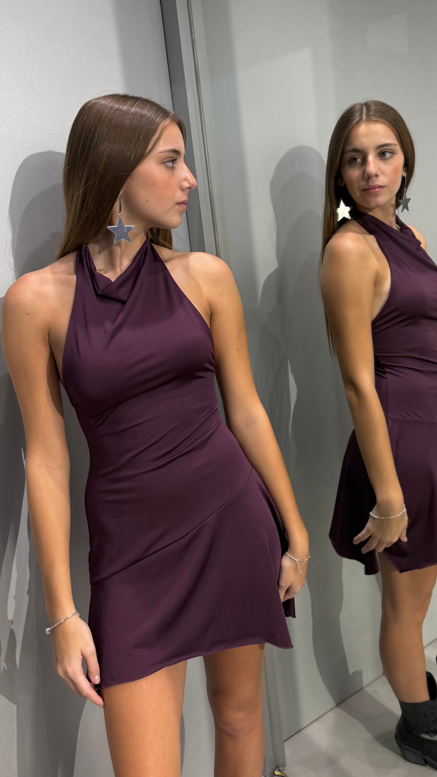VESTIDO SATINE