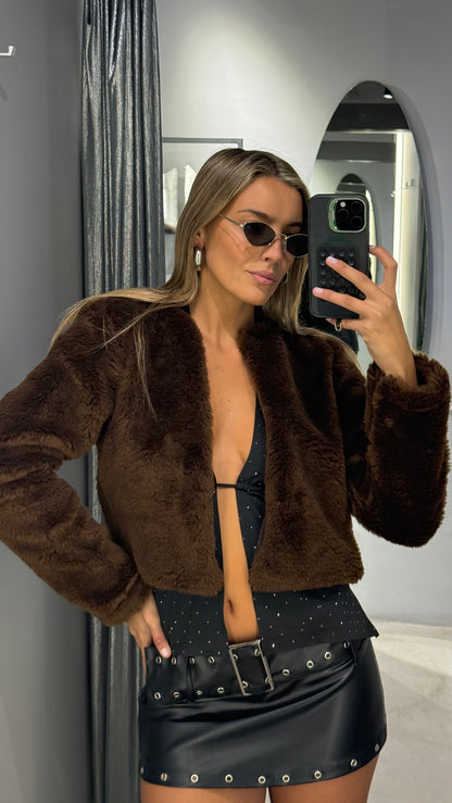 CHAQUETA PELUCHE