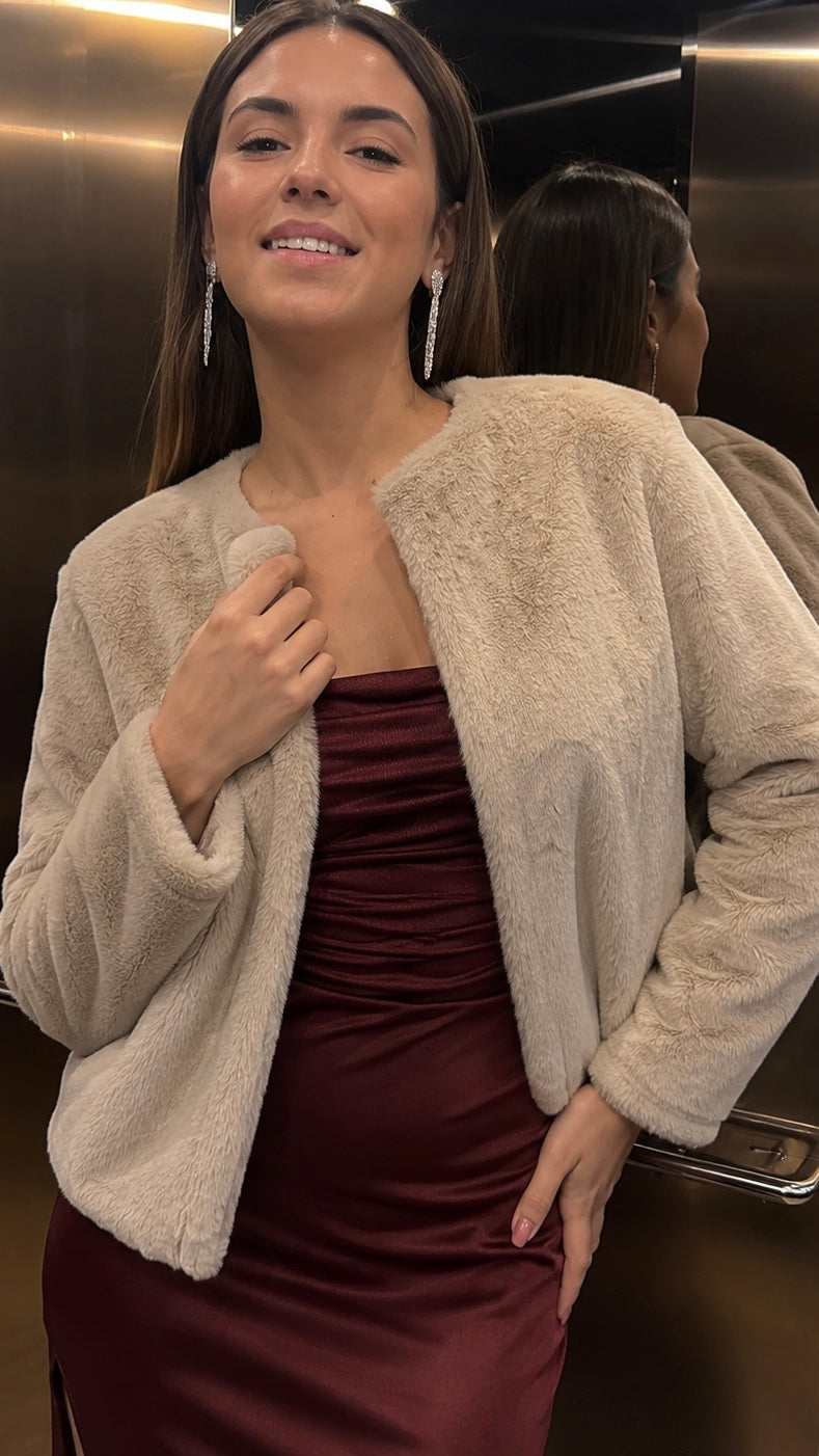 CHAQUETA PELUCHE